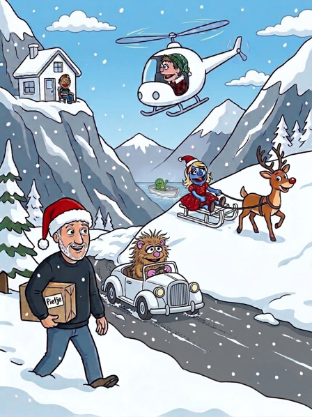 19 dec 2026 – Pietje viert Kerst in Westzaan